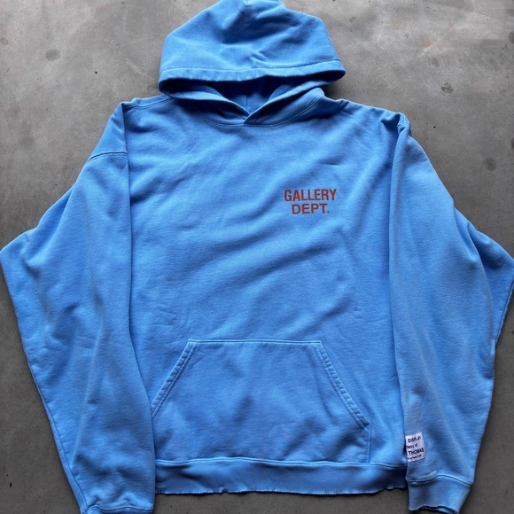 Gallery Dept light blue Hoodie